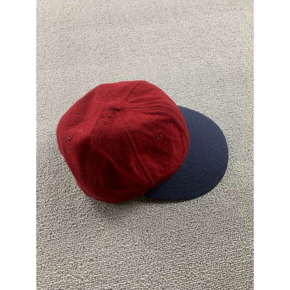 Saturdays Surf NYC Baseball Hat Cap Men One Size Adjustable Red Blue Two Tone - Picture 4 of 6